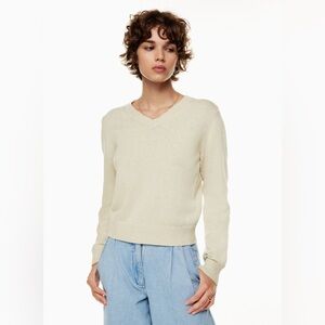 Aritzia Wilfred merino wool sweater